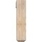 Ekena Millwork Merced Craftsman Smooth Bracket w/ Offset Brace, Douglas Fir, 5 1/2"W x 20"D x 24"H BKT0604X20X24MRC04SDF - alternate 4